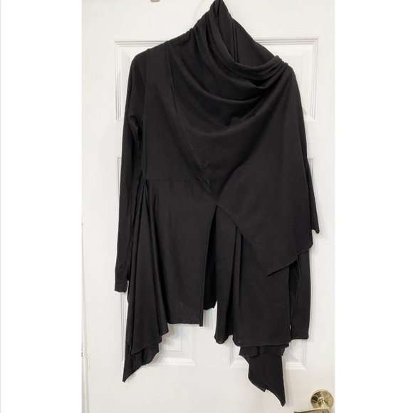 Rundholz Black Label Draped Cardigan, size Small. - Picture 3 of 5